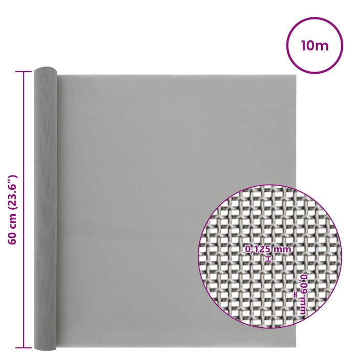 Ecran din plasă 60 x 1000 cm 120 Mesh Oțel Inoxidabil 201 WALTI