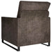 Sofa single Gri închis 70 x 81 x 82 cm Material din microfibră - WALTI WALTI