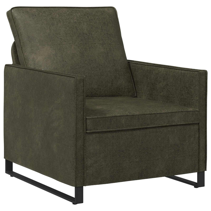 Fotoliu Verde Army 70 x 81 x 82 cm Material din microfibră WALTI