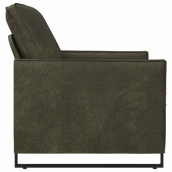 Fotoliu Verde Army 70 x 81 x 82 cm Material din microfibră WALTI