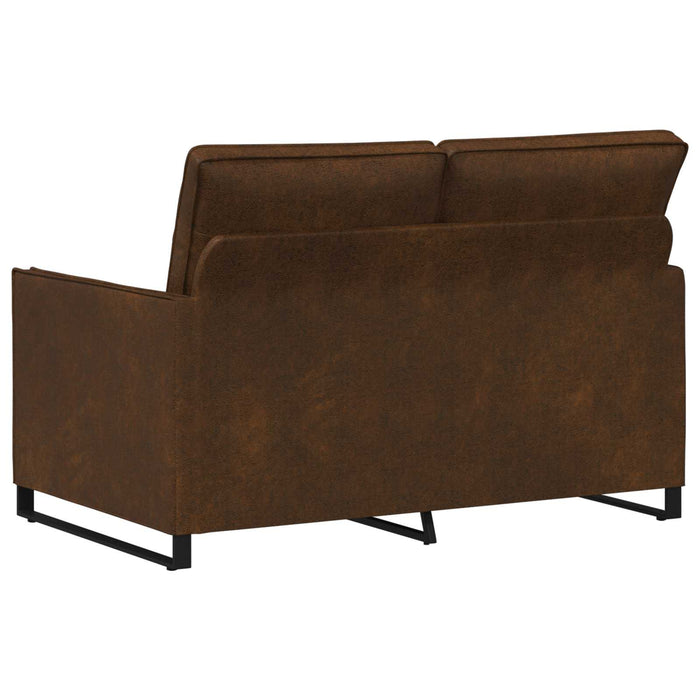 Canapea cu 2 locuri Maro 130 x 81 x 82 cm WALTI