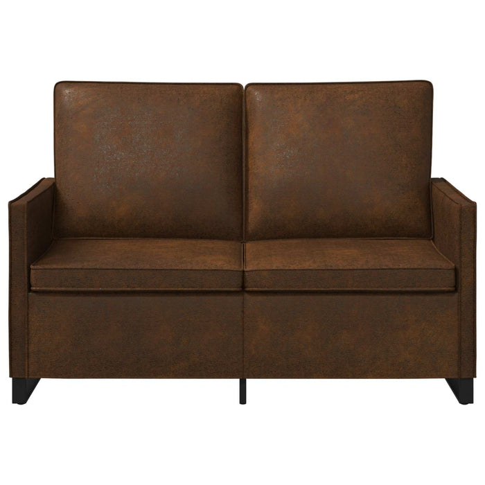 Canapea cu 2 locuri Maro 130 x 81 x 82 cm WALTI