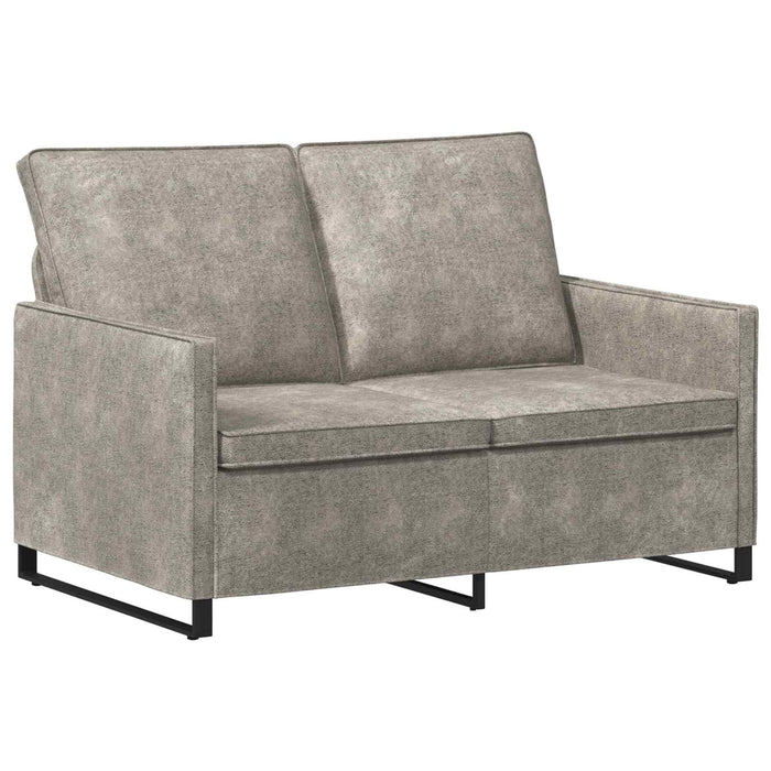 Canapea cu 2 locuri Gri deschis 130 x 81 x 82 cm WALTI