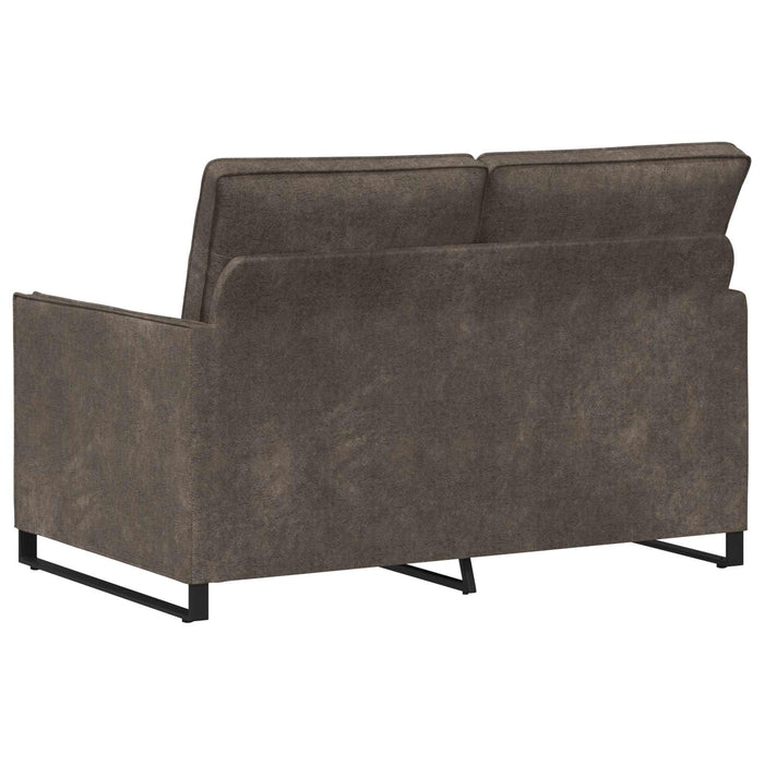Canapea cu 2 locuri Gri închis 130 x 81 x 82 cm WALTI