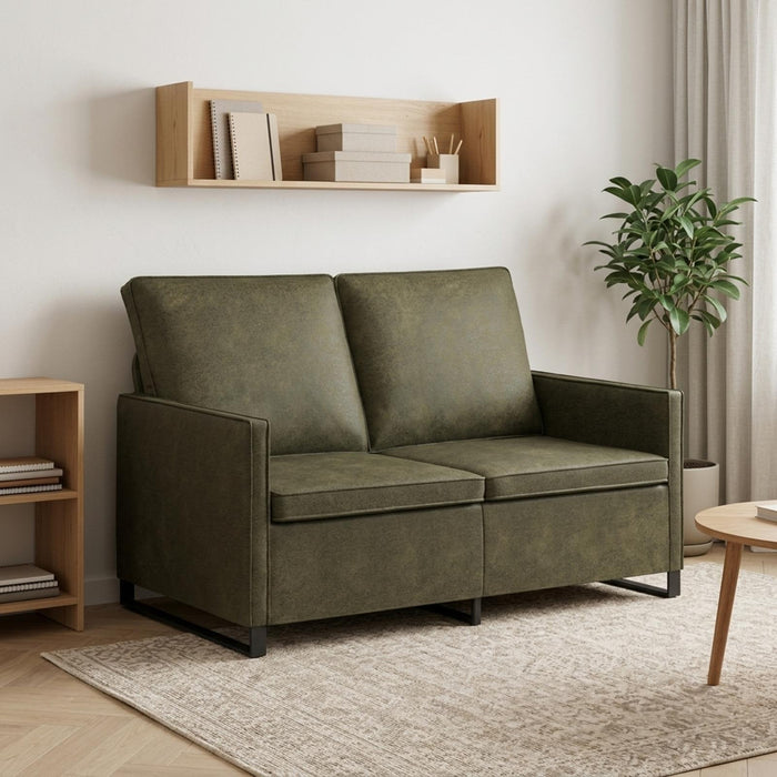 Canapea cu 2 locuri Verde Army 130 x 81 x 82 cm WALTI