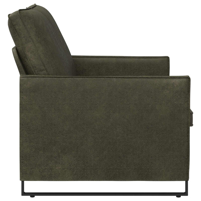Canapea cu 2 locuri Verde Army 130 x 81 x 82 cm WALTI