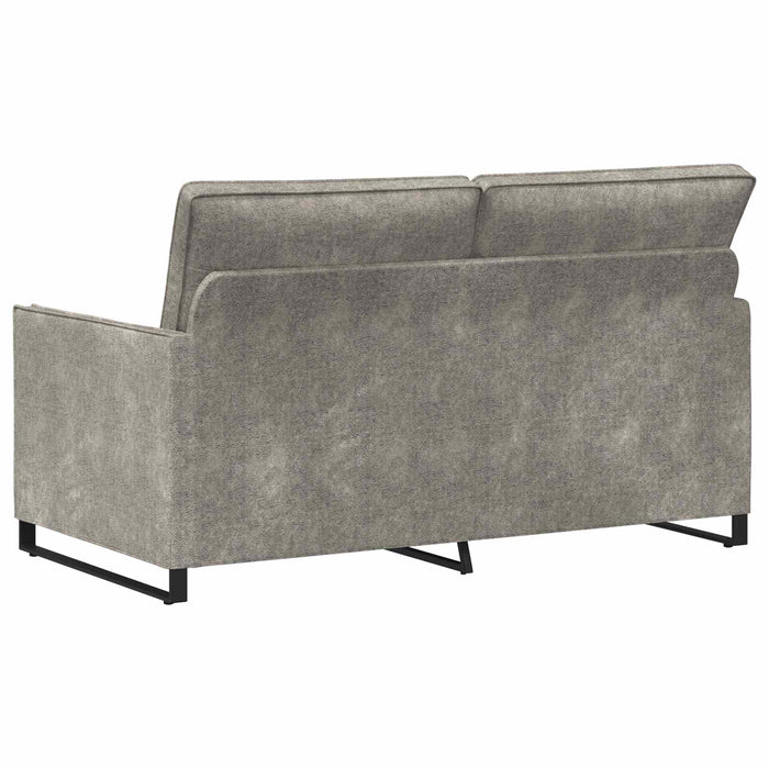 Canapea cu 2 locuri Gri deschis 150 x 81 x 82 cm WALTI