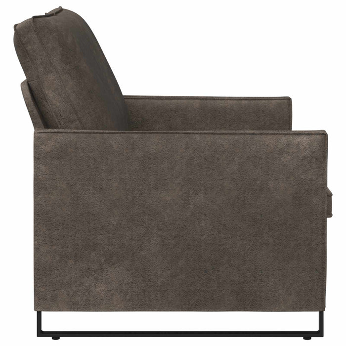 Canapea cu 2 locuri Gri închis 150 x 81 x 82 cm WALTI