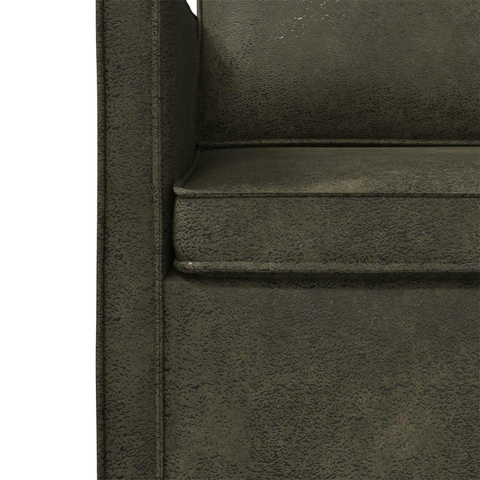 Canapea cu 2 locuri Verde Army 150 x 81 x 82 cm WALTI