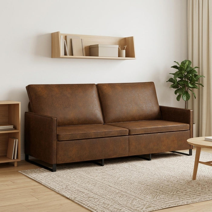 Sofă cu 3 locuri Maro 190 x 81 x 82 cm Material din microfibră WALTI