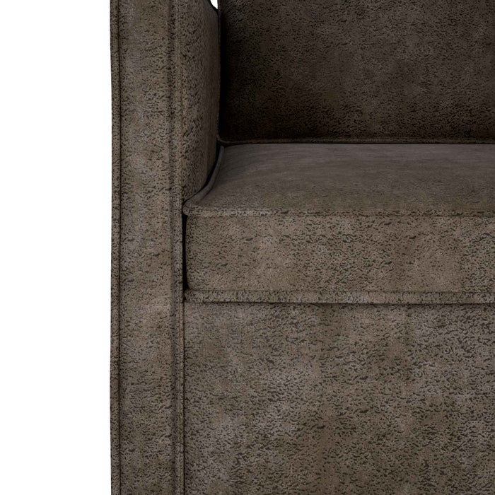 Sofă cu 3 locuri Gri închis 190 x 81 x 82 cm WALTI