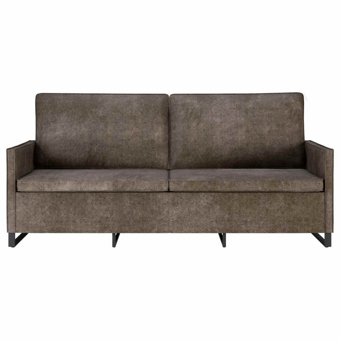 Sofă cu 3 locuri Gri închis 190 x 81 x 82 cm WALTI