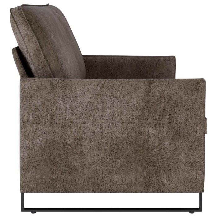Sofă cu 3 locuri Gri închis 190 x 81 x 82 cm WALTI