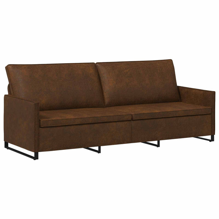 Sofă cu 3 locuri Maro 220 x 81 x 82 cm Material din microfibră WALTI