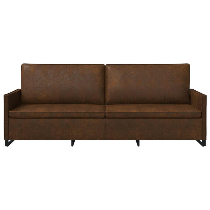 Sofă cu 3 locuri Maro 220 x 81 x 82 cm Material din microfibră WALTI