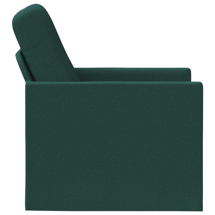 Fotoliu Verde închis 70 x 81 x 82 cm Țesătură WALTI