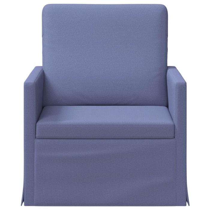 Fotoliu Albastru Jeans 70 x 81 x 82 cm Țesătură WALTI