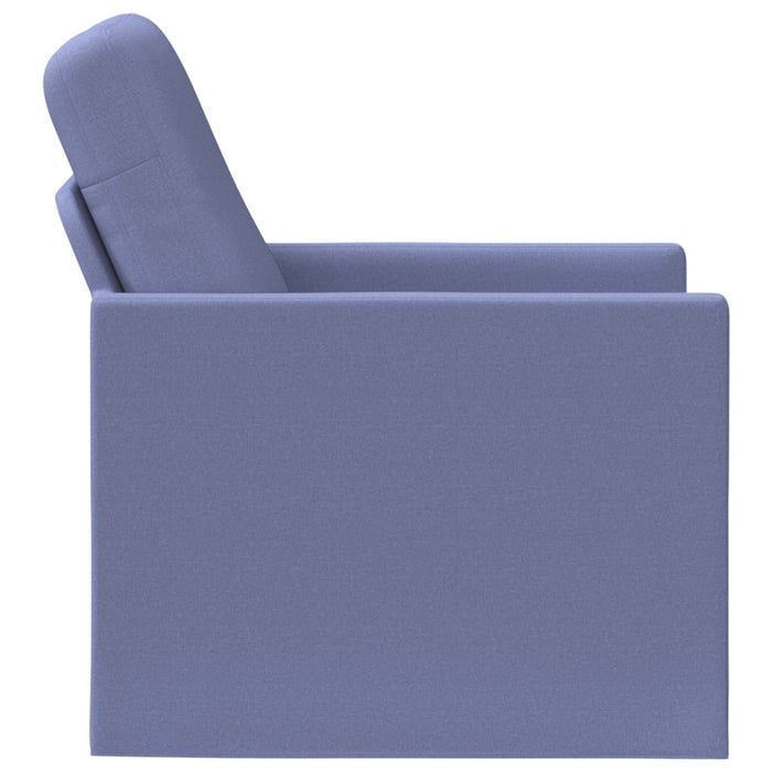 Fotoliu Albastru Jeans 70 x 81 x 82 cm Țesătură WALTI
