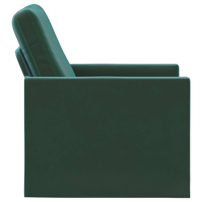 Fotoliu Verde închis 70 x 81 x 82 cm Catifea WALTI