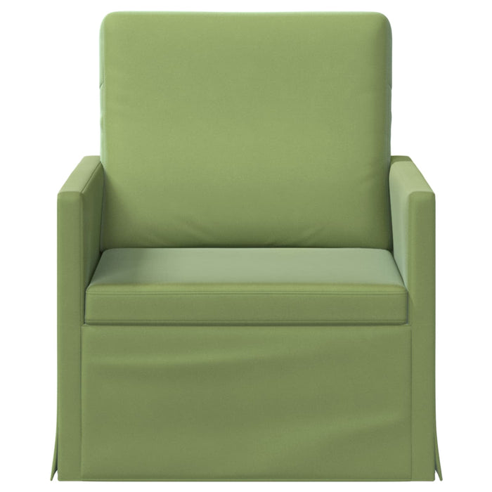 Fotoliu Verde deschis 70 x 81 x 82 cm Catifea WALTI