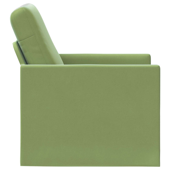 Fotoliu Verde deschis 70 x 81 x 82 cm Catifea WALTI