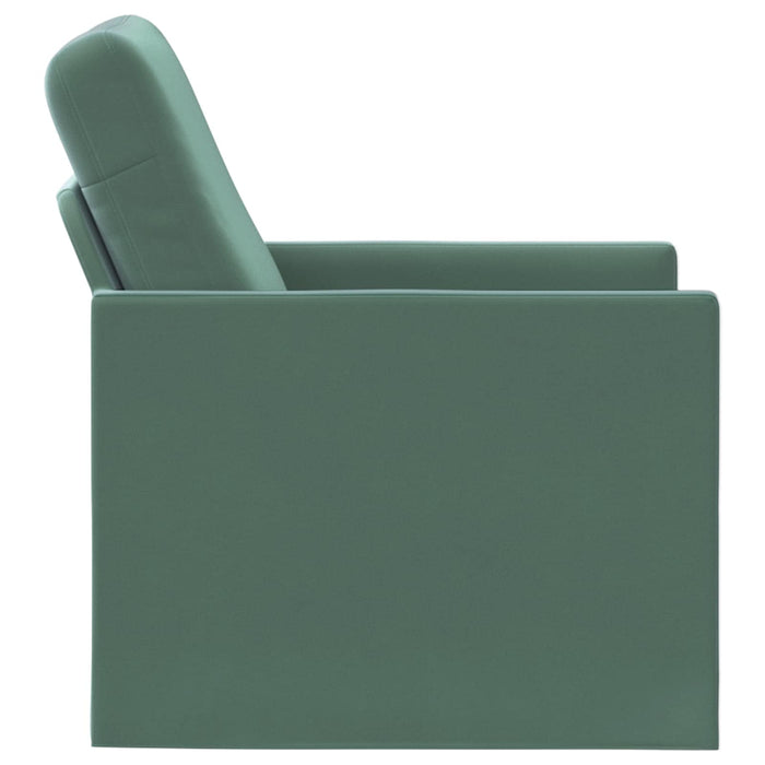 Fotoliu Verde Mării 70 x 81 x 82 cm Catifea WALTI