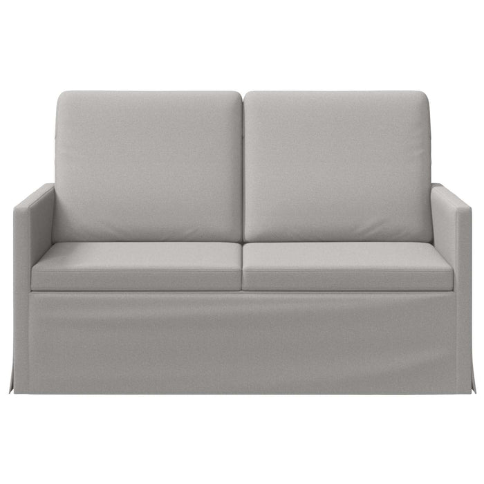Canapea cu 2 locuri Gri nori 130 x 81 x 82 cm Țesătură WALTI