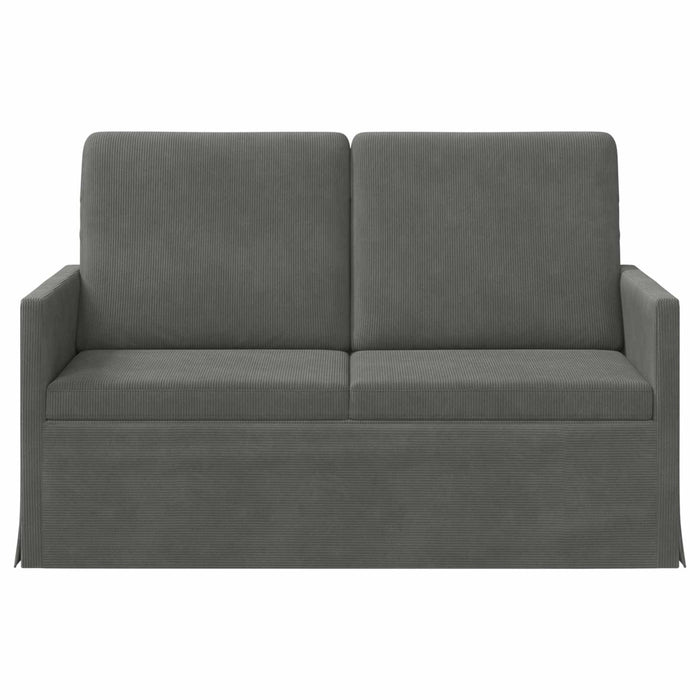 Canapea cu 2 locuri Gri închis 130 x 81 x 82 cm WALTI