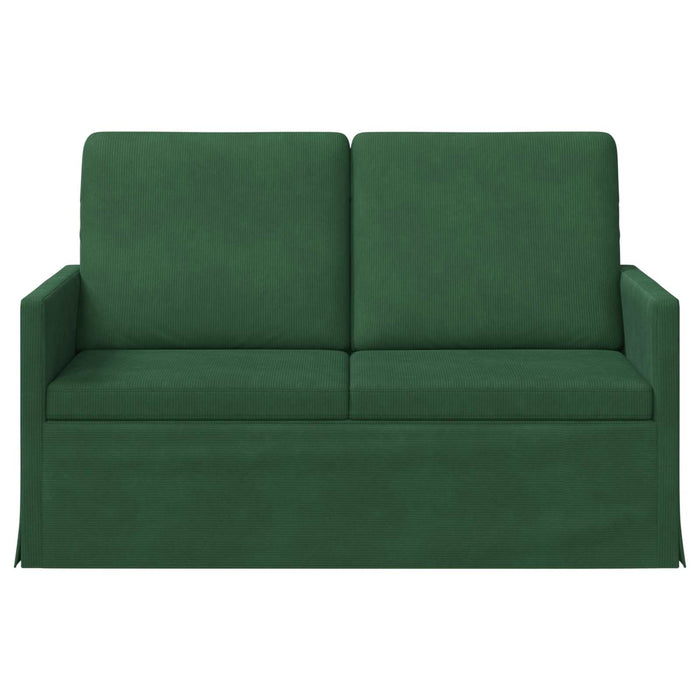 Canapea cu 2 locuri Verde Junglă 130 x 81 x 82 cm WALTI