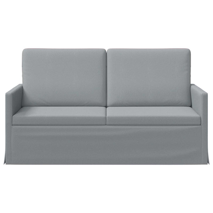 Canapea cu 2 locuri Gri deschis 150 x 81 x 82 cm Țesătură WALTI