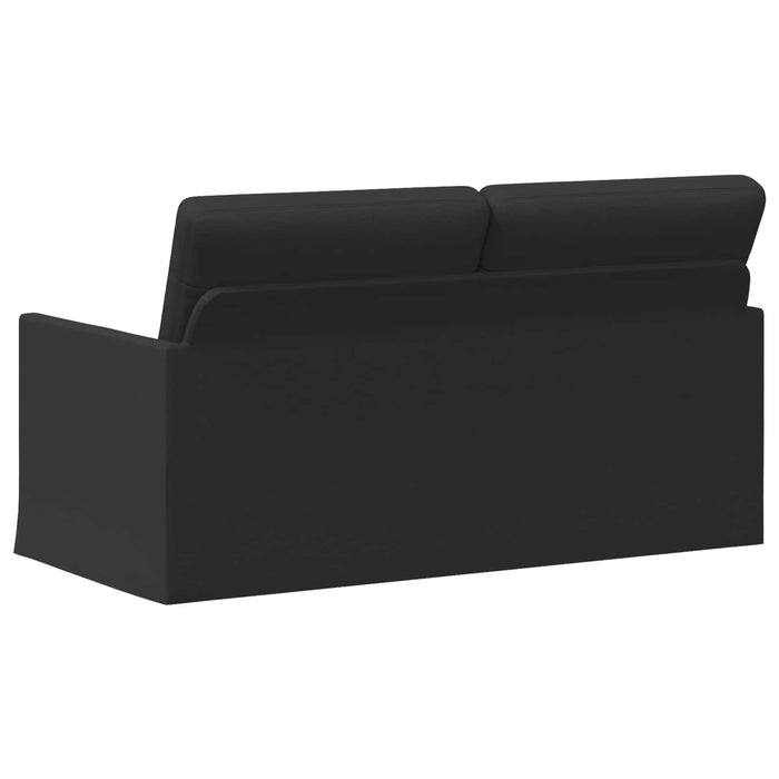 Canapea cu 2 locuri Negru 150 x 81 x 82 cm Țesătură WALTI