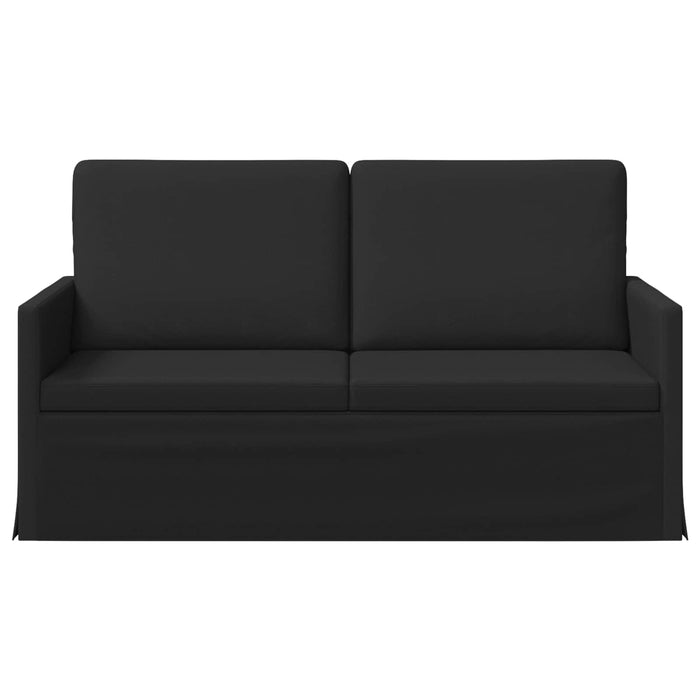 Canapea cu 2 locuri Negru 150 x 81 x 82 cm Țesătură WALTI