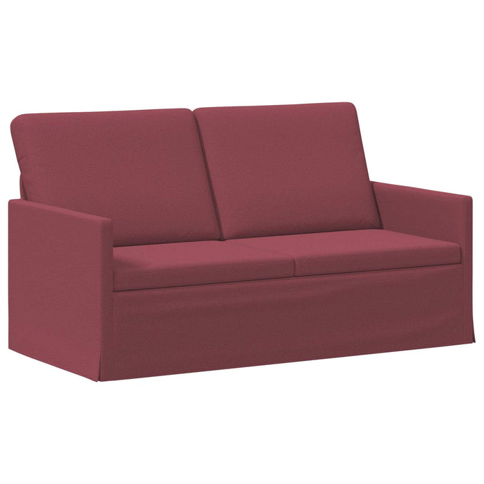 Canapea cu 2 locuri Roșu Vin 150 x 81 x 82 cm Țesătură WALTI