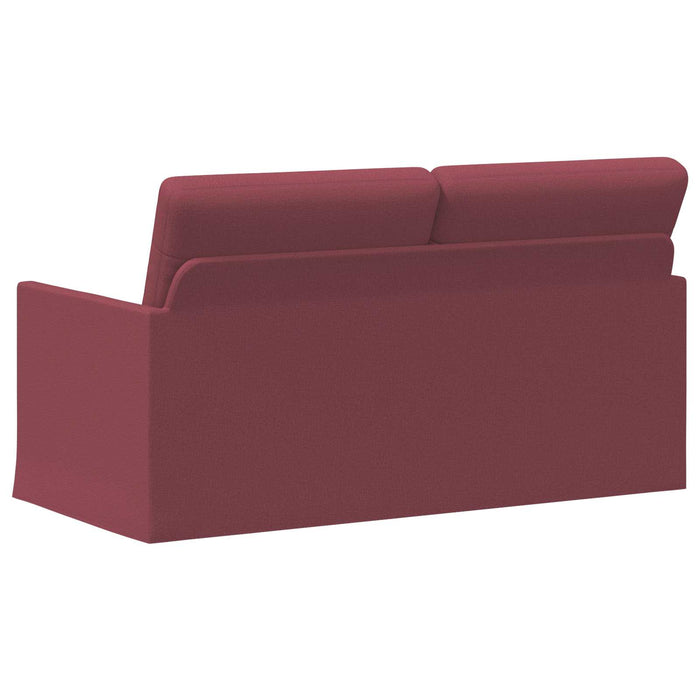 Canapea cu 2 locuri Roșu Vin 150 x 81 x 82 cm Țesătură WALTI