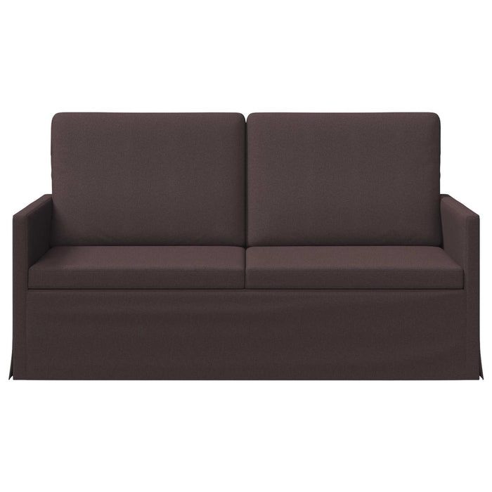 Canapea cu 2 locuri Maro închis 150 x 81 x 82 cm Țesătură WALTI