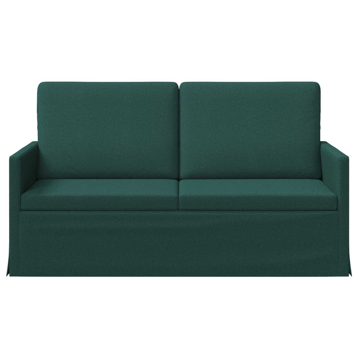 Canapea cu 2 locuri Verde închis 150 x 81 x 82 cm Țesătură WALTI