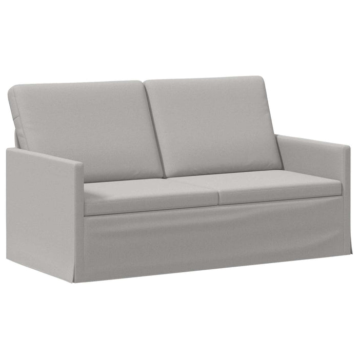 Canapea cu 2 locuri Gri nori 150 x 81 x 82 cm Țesătură WALTI