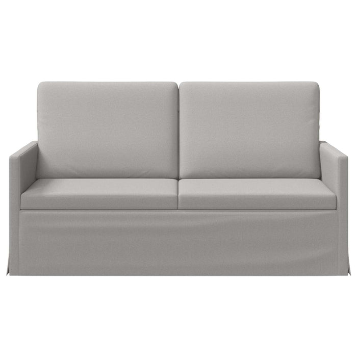 Canapea cu 2 locuri Gri nori 150 x 81 x 82 cm Țesătură WALTI