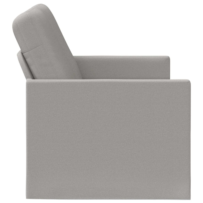 Canapea cu 2 locuri Gri nori 150 x 81 x 82 cm Țesătură WALTI