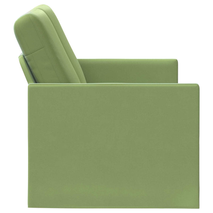 Canapea cu 2 locuri Verde deschis 150 x 81 x 82 cm Catifea WALTI