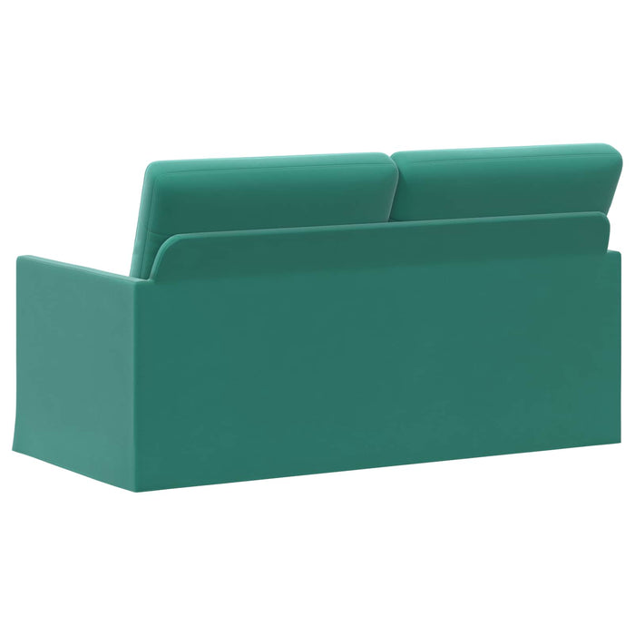 Canapea cu 2 locuri Turcoaz 150 x 81 x 82 cm Catifea WALTI