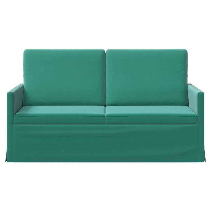 Canapea cu 2 locuri Turcoaz 150 x 81 x 82 cm Catifea WALTI