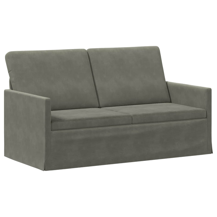 Canapea cu 2 locuri Gri deschis 150 x 81 x 82 cm WALTI