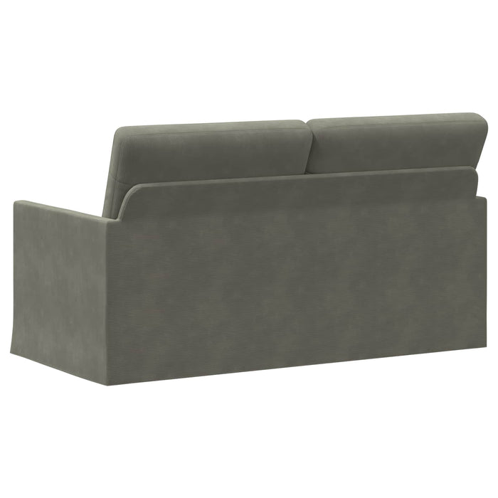 Canapea cu 2 locuri Gri deschis 150 x 81 x 82 cm WALTI