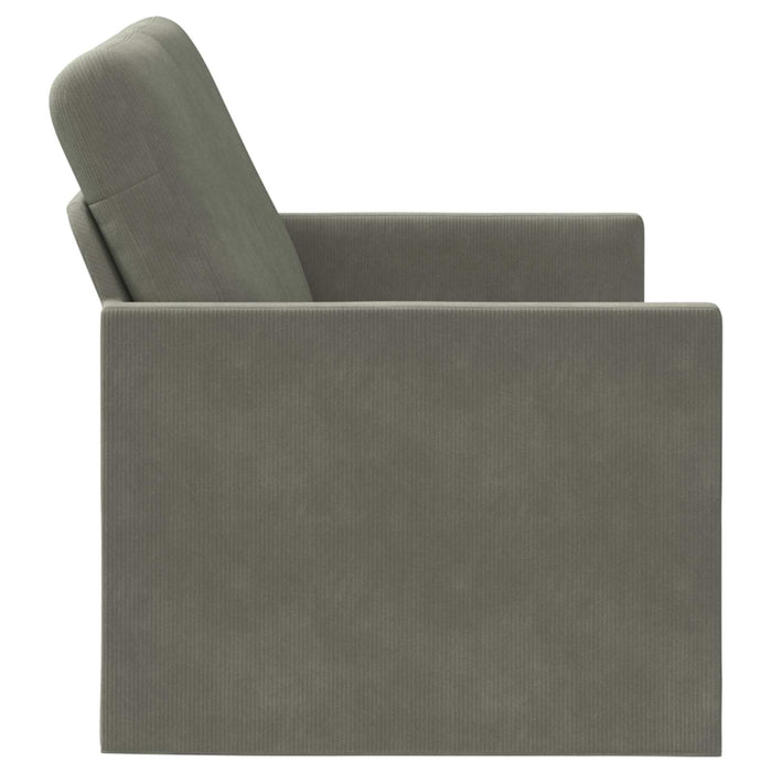 Canapea cu 2 locuri Gri deschis 150 x 81 x 82 cm WALTI