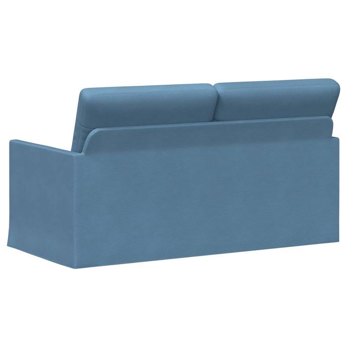 Canapea cu 2 locuri albastru 150 x 81 x 82 cm WALTI