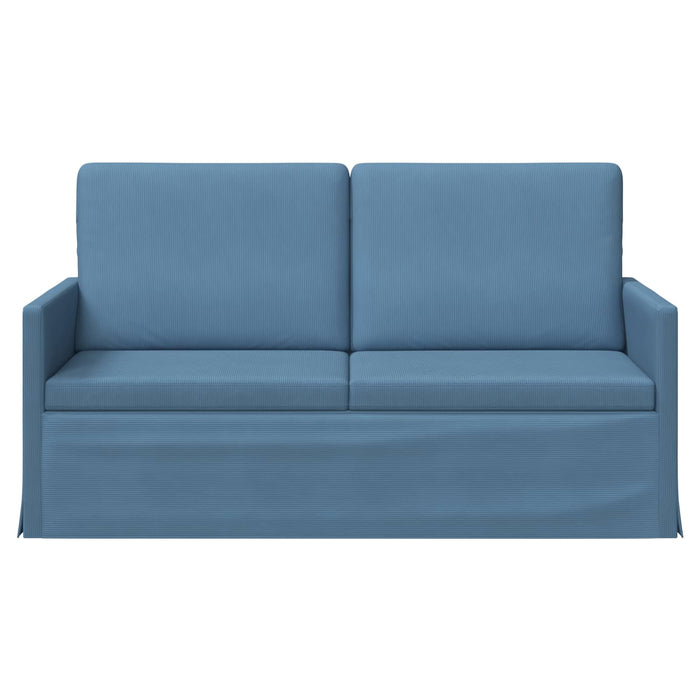 Canapea cu 2 locuri albastru 150 x 81 x 82 cm WALTI