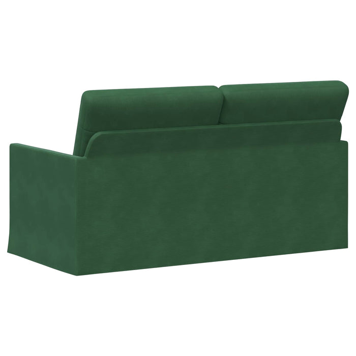Canapea cu 2 locuri Verde Junglă 150 x 81 x 82 cm WALTI