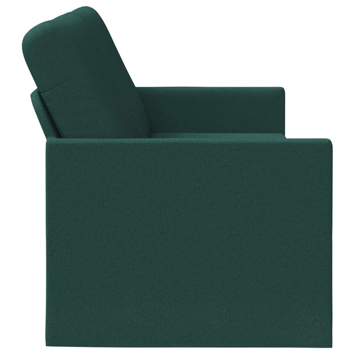 Sofă cu 3 locuri Verde închis 190 x 81 x 82 cm Țesătură WALTI