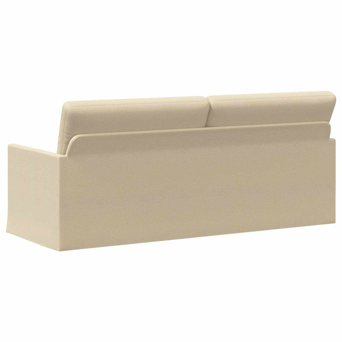 Sofă cu 3 locuri Crem 190 x 81 x 82 cm Țesătură WALTI